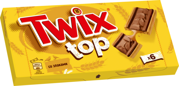 Печенье TWIX Tор сдобное с карамелью и молочным шоколадом